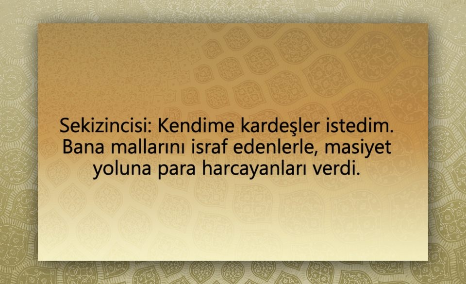 Peygamber Efendimiz (SAV)'in  Şeytan ile konuşması 95