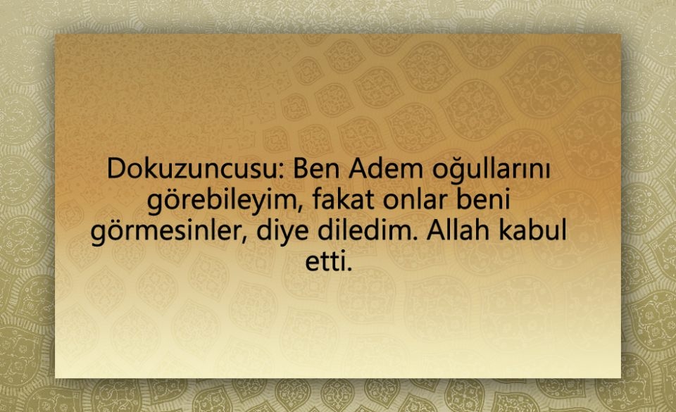 Peygamber Efendimiz (SAV)'in  Şeytan ile konuşması 97