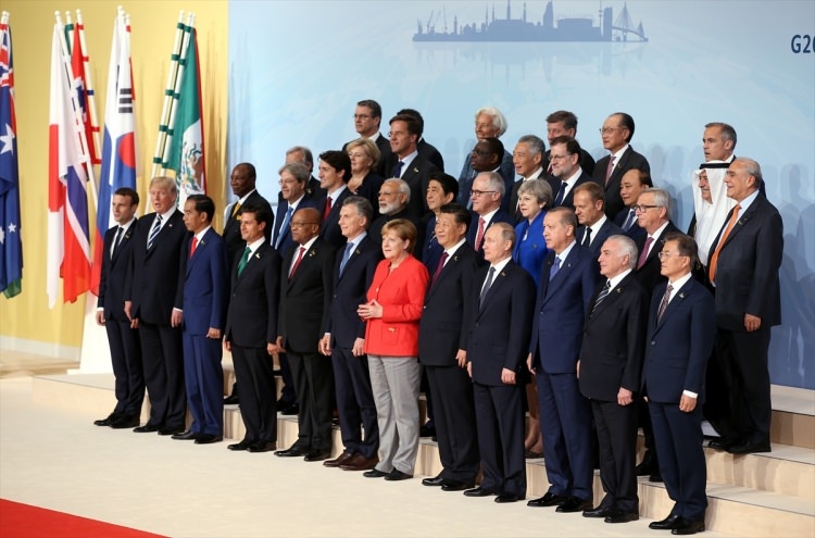 G20'den ülkeleri kıskandıran fotoğraf 106