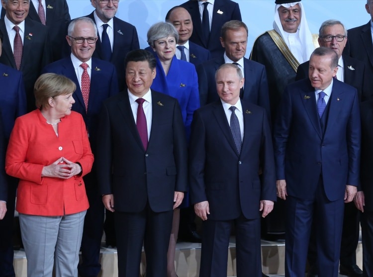 G20'den ülkeleri kıskandıran fotoğraf 12