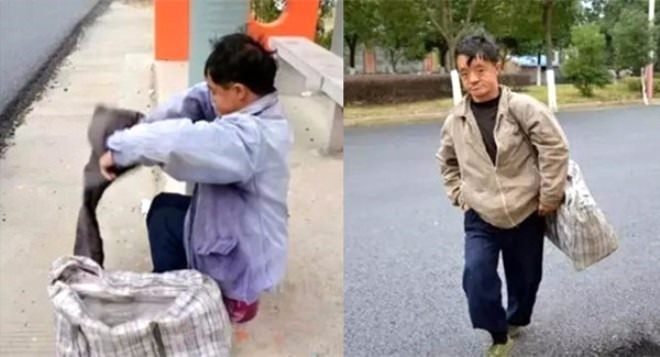 Sahtekar dilencilerin yaptığı numaraları gösteren 19 kare 18