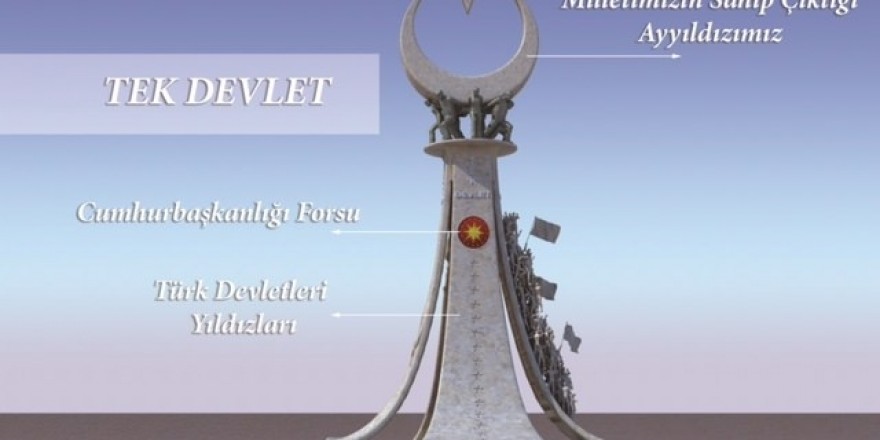 Cumhurbaşkanlığı, 15 Temmuz Şehitler Abidesi'nin mimari bilgilerini