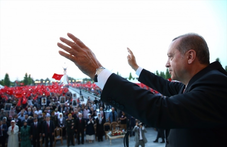 Cumhurbaşkanı Erdoğan Beştepe’deki Şehitler Abidesi’ni açtı 21