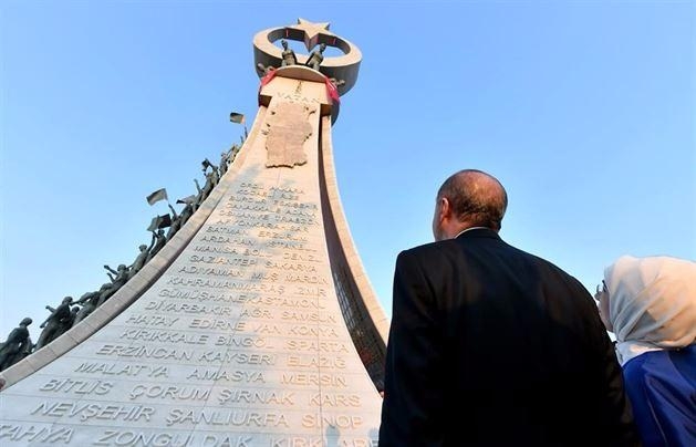 Cumhurbaşkanı Erdoğan Beştepe’deki Şehitler Abidesi’ni açtı 23