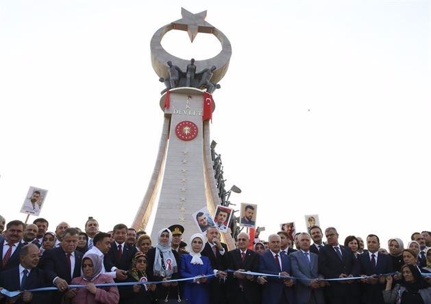 Cumhurbaşkanı Erdoğan Beştepe’deki Şehitler Abidesi’ni açtı 30