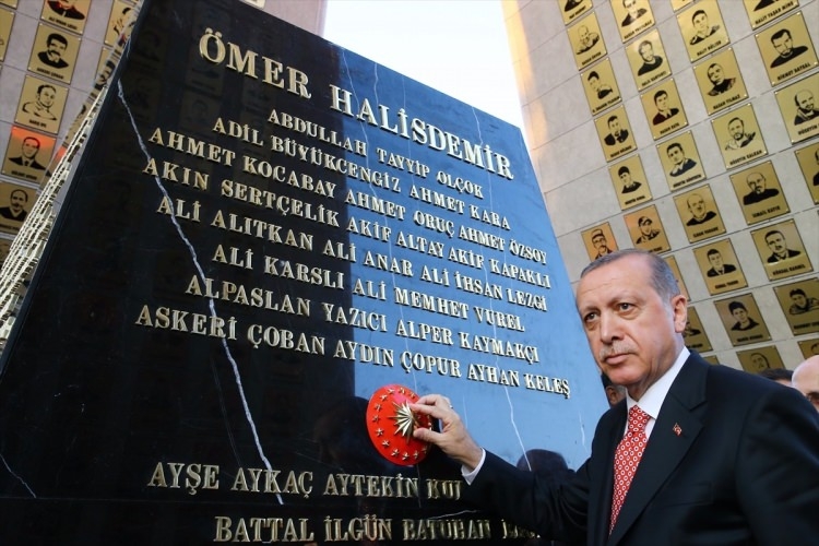 Cumhurbaşkanı Erdoğan Beştepe’deki Şehitler Abidesi’ni açtı 32
