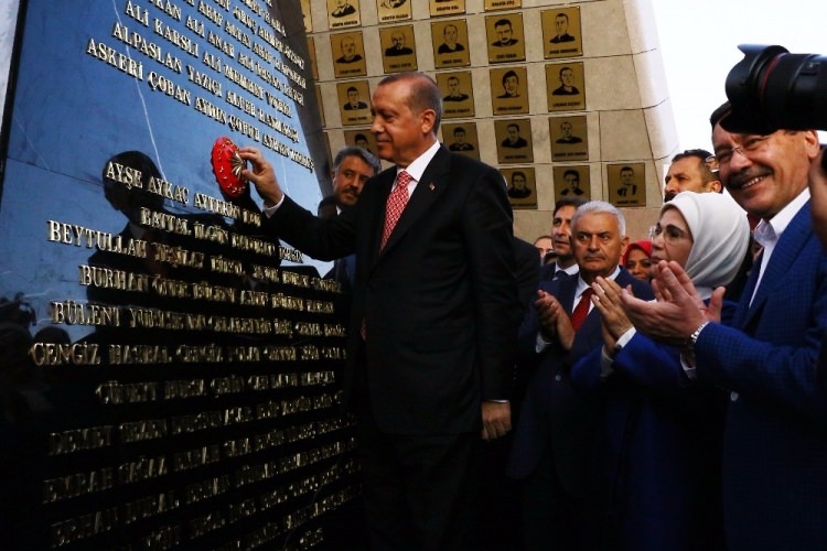 Cumhurbaşkanı Erdoğan Beştepe’deki Şehitler Abidesi’ni açtı 40