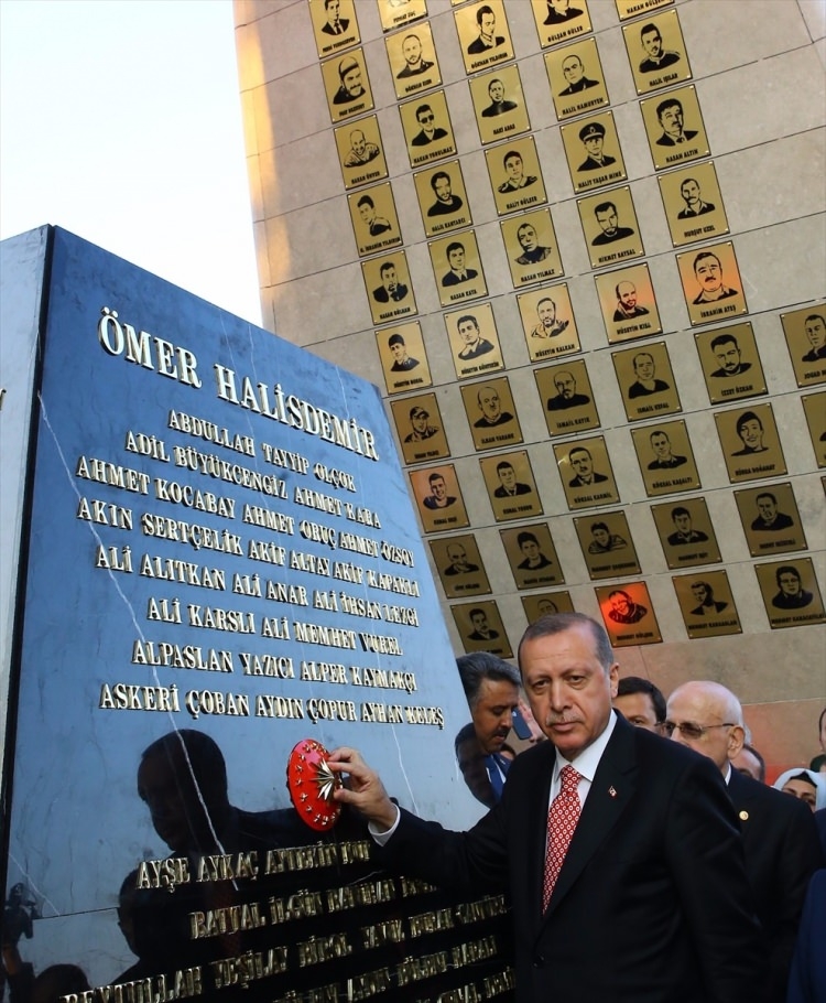 Cumhurbaşkanı Erdoğan Beştepe’deki Şehitler Abidesi’ni açtı 41