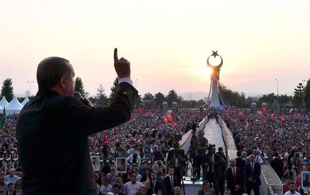 Cumhurbaşkanı Erdoğan Beştepe’deki Şehitler Abidesi’ni açtı 6