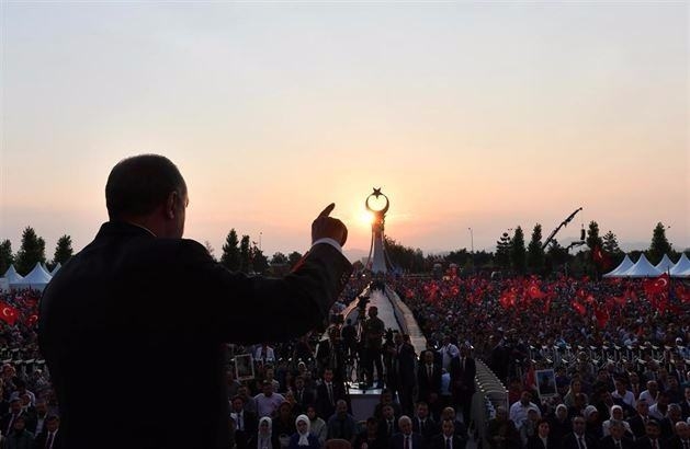 Cumhurbaşkanı Erdoğan Beştepe’deki Şehitler Abidesi’ni açtı 7