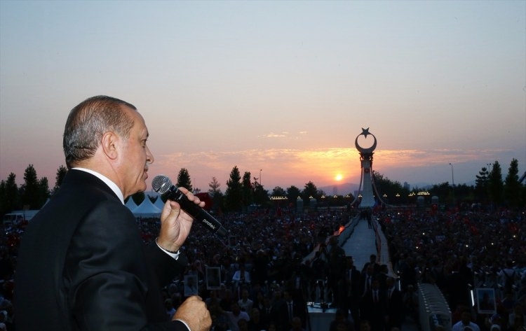 Cumhurbaşkanı Erdoğan Beştepe’deki Şehitler Abidesi’ni açtı 8