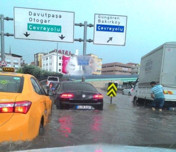 İstanbul’dan sel manzaraları 2