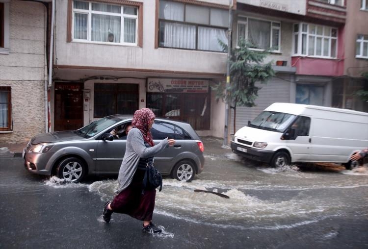 İstanbul’dan sel manzaraları 68