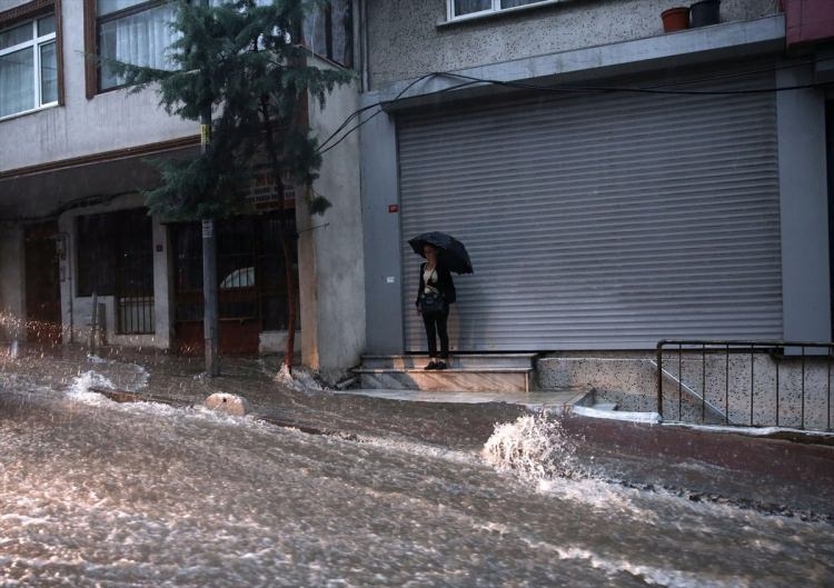 İstanbul’dan sel manzaraları 69