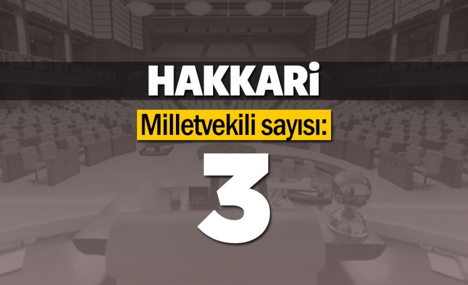 İşte il il milletvekili sayıları 31
