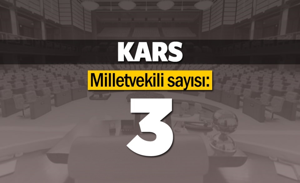 İşte il il milletvekili sayıları 37
