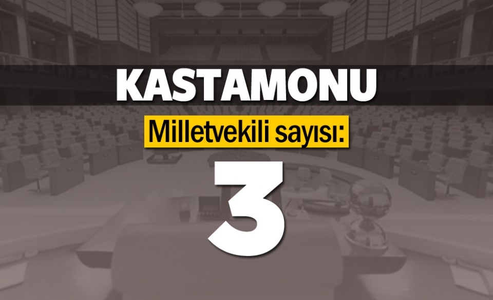 İşte il il milletvekili sayıları 38