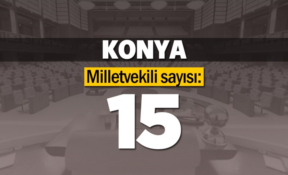 İşte il il milletvekili sayıları 43