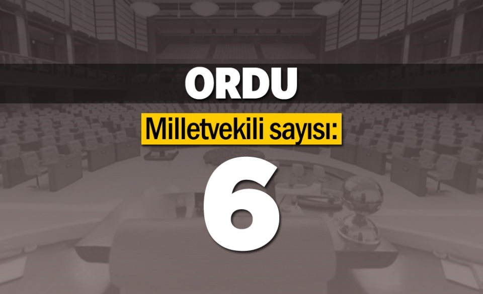 İşte il il milletvekili sayıları 53