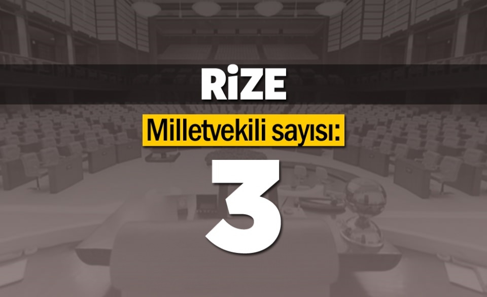 İşte il il milletvekili sayıları 54