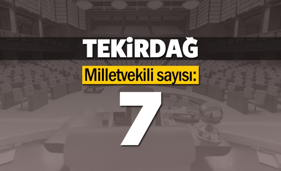 İşte il il milletvekili sayıları 60