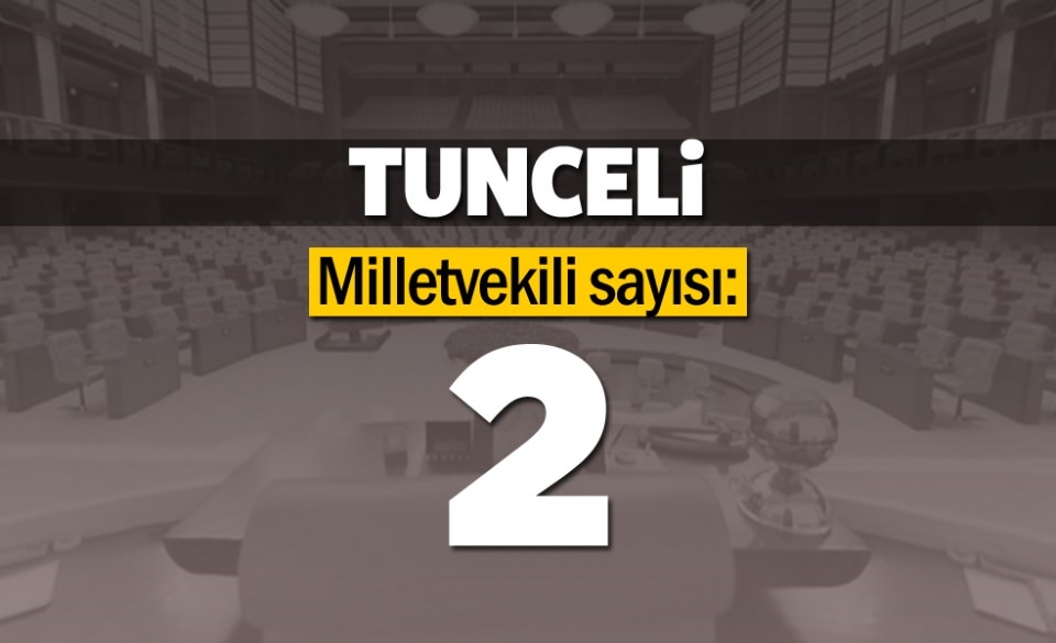 İşte il il milletvekili sayıları 63