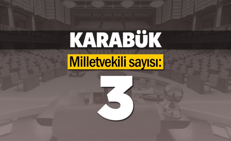 İşte il il milletvekili sayıları 79