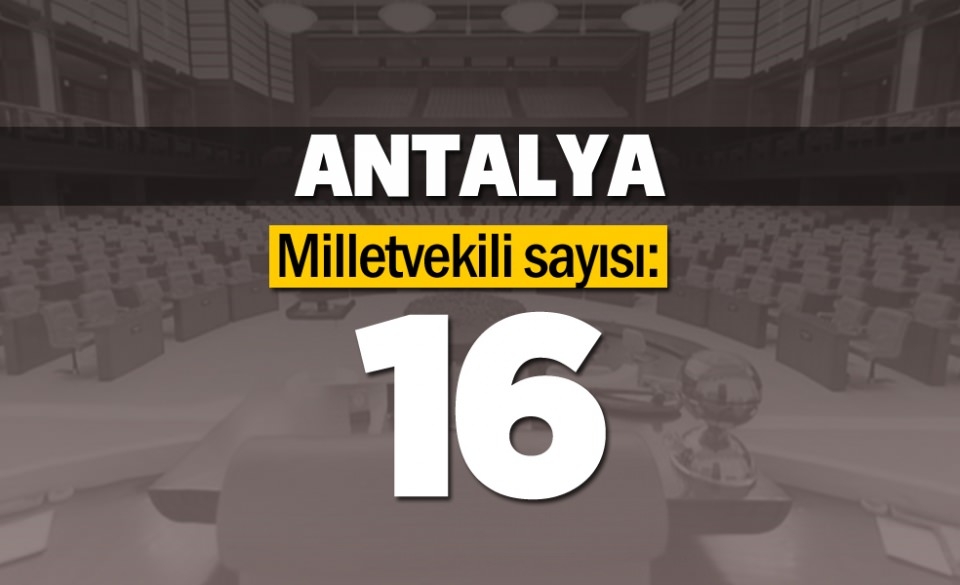 İşte il il milletvekili sayıları 8
