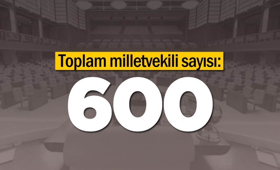 İşte il il milletvekili sayıları 83