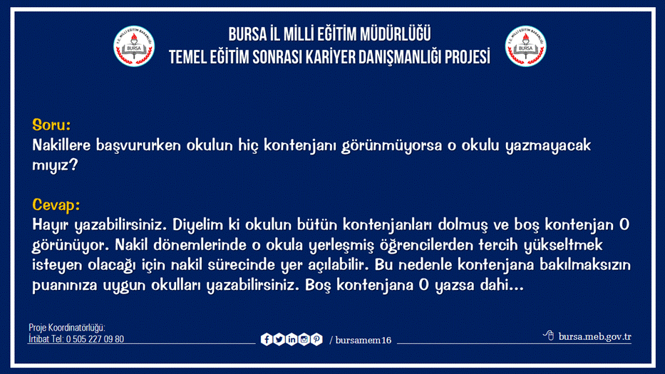 2017 TEOG Nakil Süreci 10 Soru, 10 Cevap 4