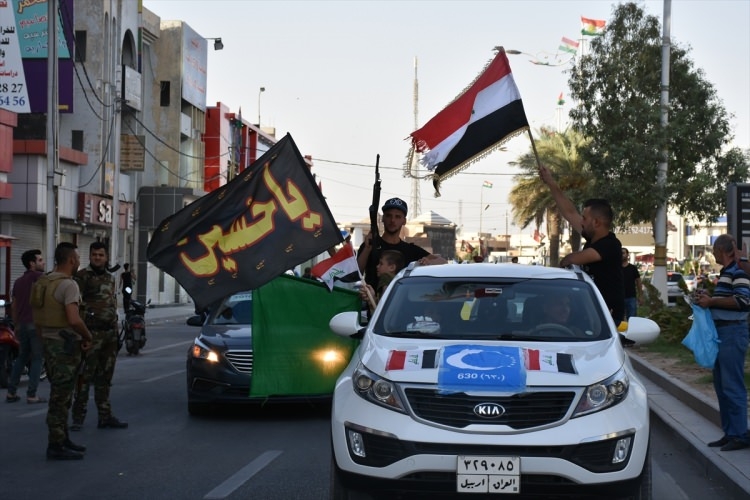 Kerkük'te halk sokağa döküldü 2