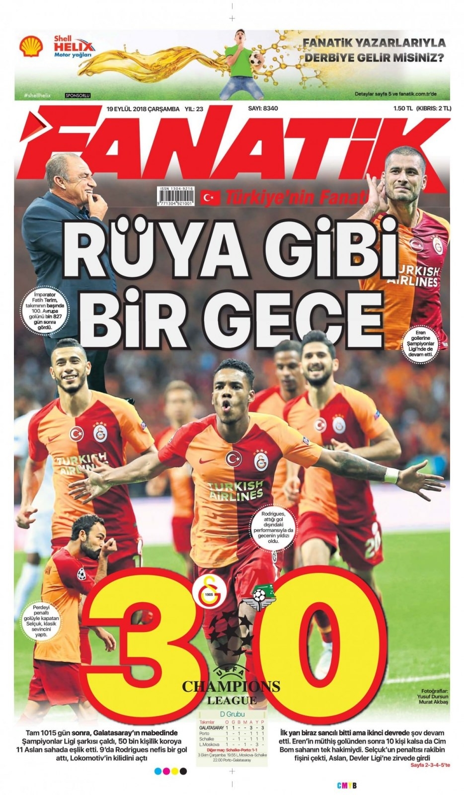 19 Eylül 2018 gazete manşetleri 17