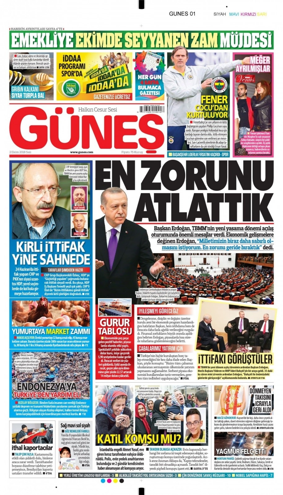 02 Ekim 2018 galeri manşetleri 16