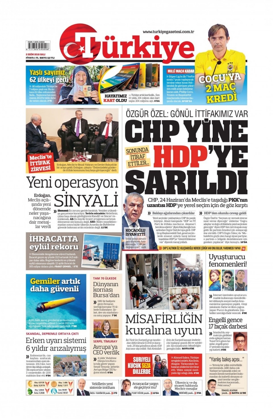 02 Ekim 2018 galeri manşetleri 5