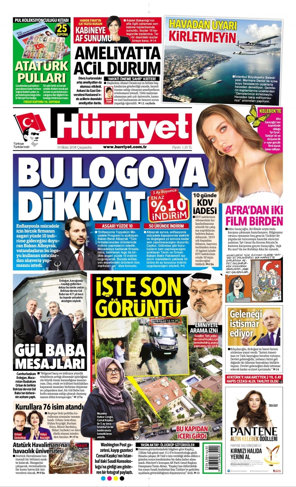 10 Ekim gazete manşetleri 1