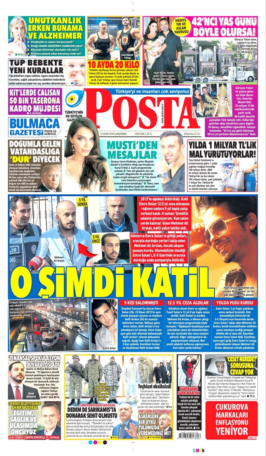 31 Ekim Gazete Manşetleri 6