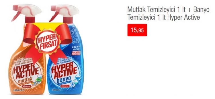 BİM temizlik ürünlerde büyük kampanya! 04 Aralık indirim kataloğu 10