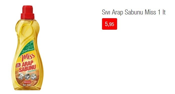 BİM temizlik ürünlerde büyük kampanya! 04 Aralık indirim kataloğu 15