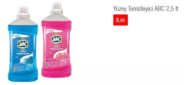 BİM temizlik ürünlerde büyük kampanya! 04 Aralık indirim kataloğu 18