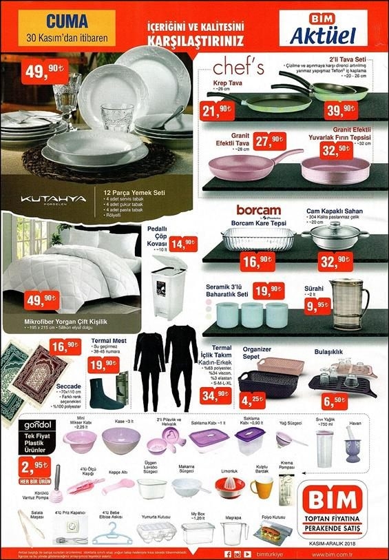 BİM temizlik ürünlerde büyük kampanya! 04 Aralık indirim kataloğu 55