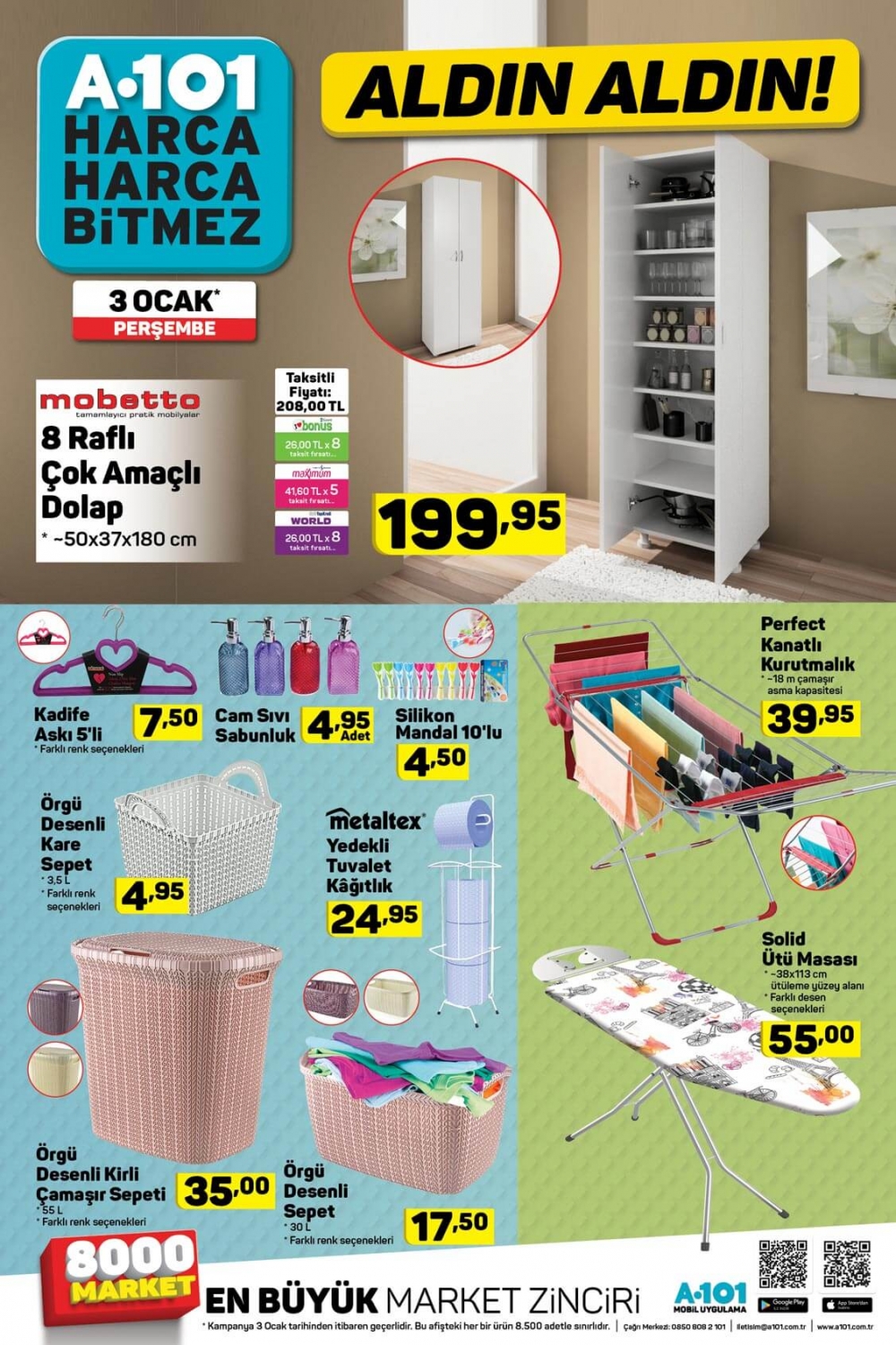 A101 Aktüel 3-10 Ocak 2019 Ürünler Kataloğu 3