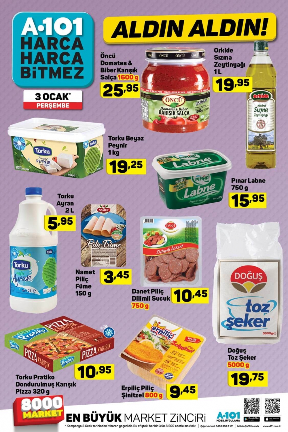 A101 Aktüel 3-10 Ocak 2019 Ürünler Kataloğu 7