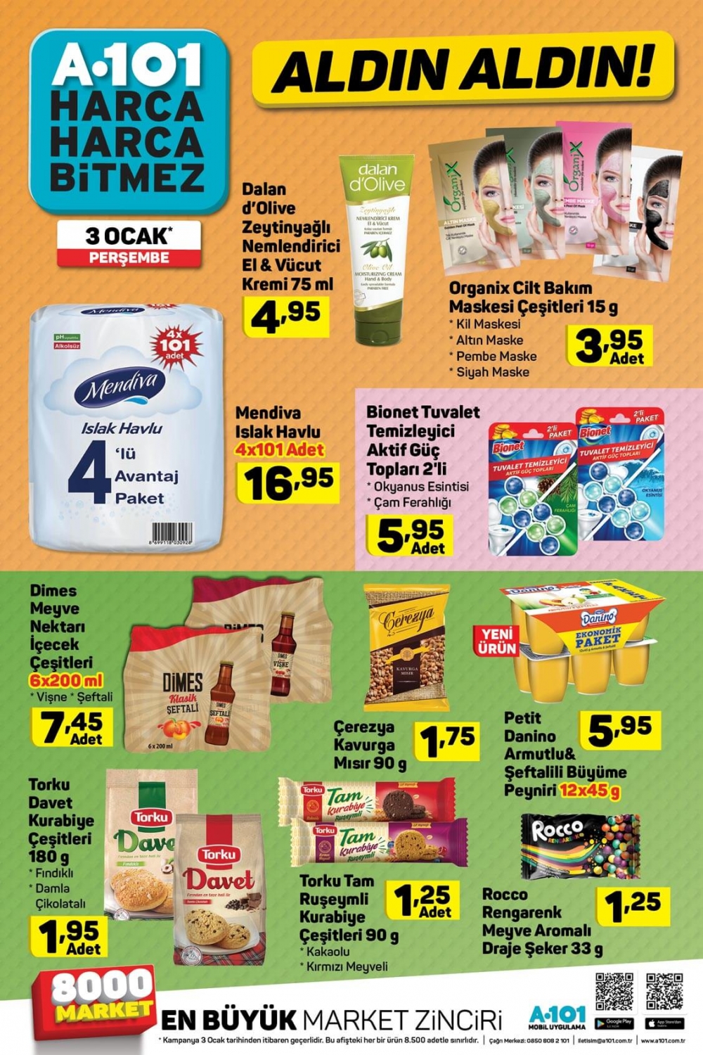 A101 Aktüel 3-10 Ocak 2019 Ürünler Kataloğu 8