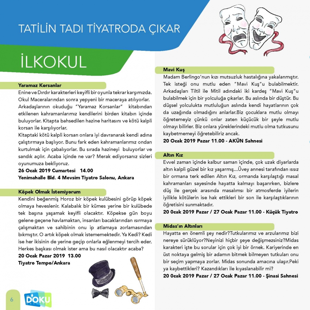 Doku Okulları 15 Tatil Etkinlik Rehberi 7