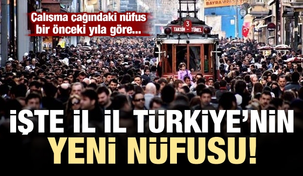 Türkiye'nin nüfusu açıklandı! 1