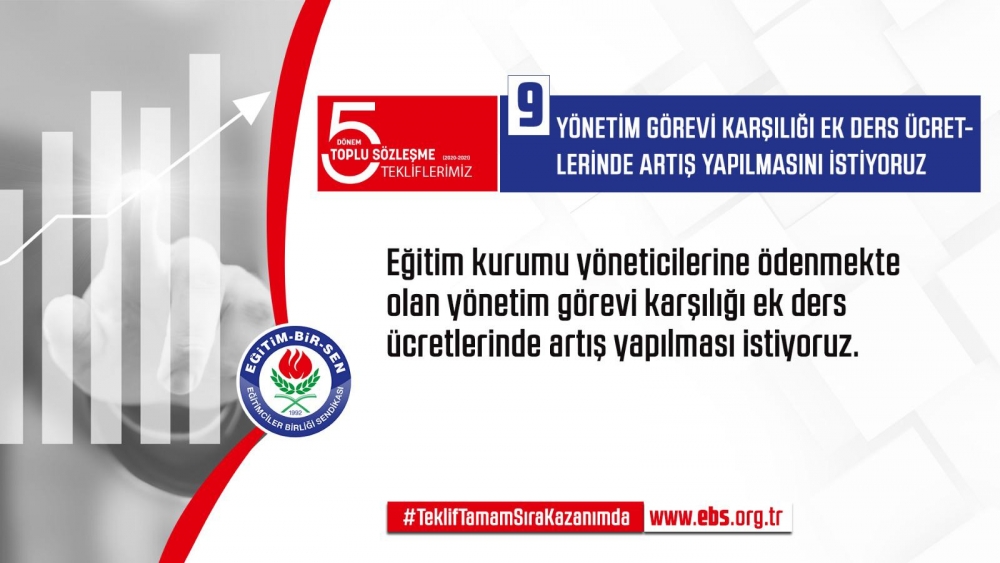 Eğitim Bir Sen'in Toplu Sözleşme Talepleri 2019 9
