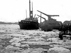 İstanbul Boğazı böyle donmuştu