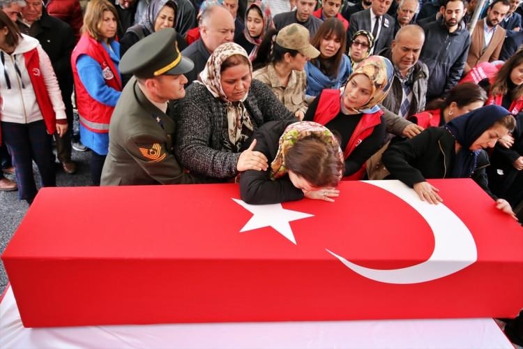 Türkiye İdlib şehitlerini uğurluyor 112