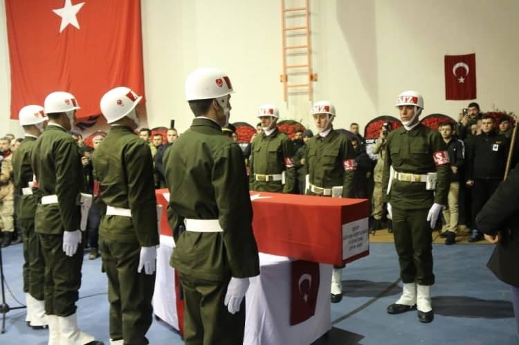 Türkiye İdlib şehitlerini uğurluyor 12