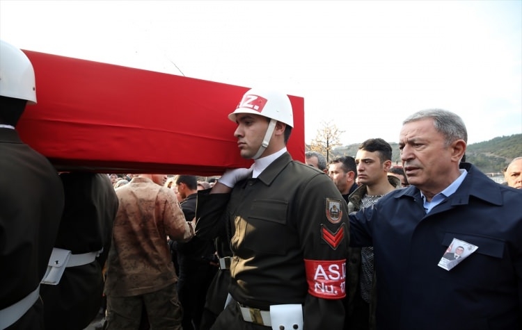 Türkiye İdlib şehitlerini uğurluyor 24